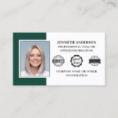 Berufliches Foto für Mitarbeiter im Unternehmen - Visitenkarte (Vorderseite)