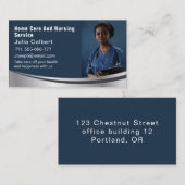 Berufliches Foto für Senior Care Visitenkarte (Vorne/Hinten)