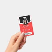 Berufliches Foto-ID-Abzeichen - Anpassen mit dem L Ausweis (Handheld)