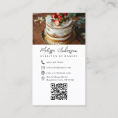 Berufliches Foto QR-Code Visitenkarte (Rückseite)