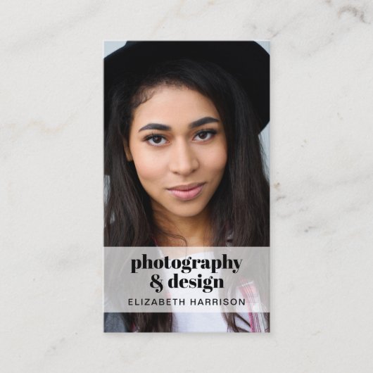 Berufliches Foto QR-Codedatei grün Visitenkarte (Vorderseite)