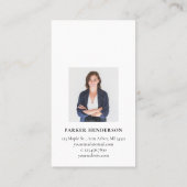 Berufliches Foto Real Anwesen Visitenkarte (Rückseite)