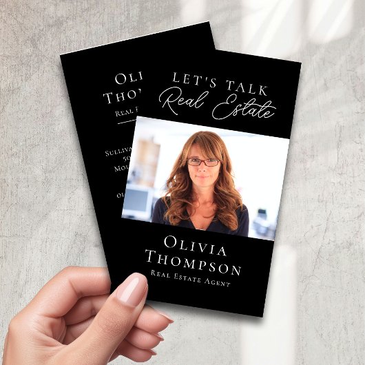 Berufliches Foto Real Anwesen Visitenkarte