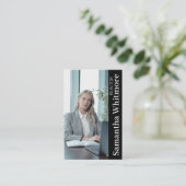 Berufliches Foto Realtor Real Anwesen Visitenkarte (Stehend Vorderseite)