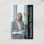 Berufliches Foto Realtor Real Anwesen Visitenkarte (Vorderseite)