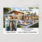 Berufliches Foto Schwarz/Weiß Real Anwesen Postkarte (Vorderseite)