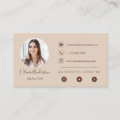 Berufliches Foto Terracotta auf dem Lande Visitenkarte (Vorderseite)