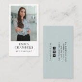 Berufliches Foto Visitenkarte (Vorne/Hinten)