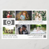 Berufliches Fotogeschäft mit Fotovorlagen