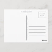 Berufliches Fotograf-Foto Postkarte (Rückseite)