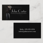 Berufliches Fotograf-Kamera-Kunst-Foto Visitenkarte (Vorne/Hinten)