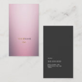 Berufliches Geißblatt Visitenkarte (Vorne/Hinten)