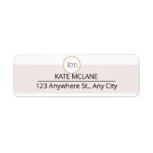 berufliches Geschäft mit rosa Ästhetik (Vorne)