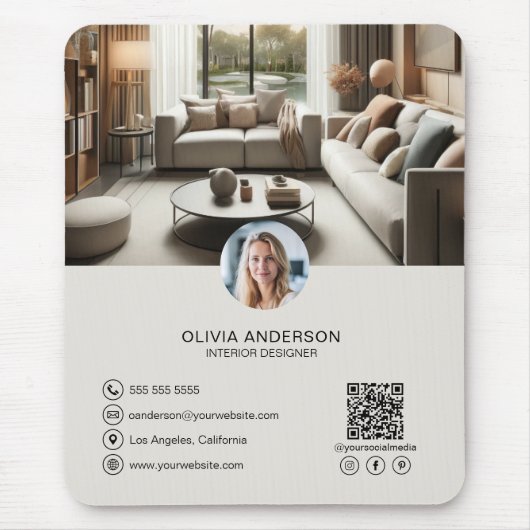 Berufliches Geschäft Mousepad (Vorne)