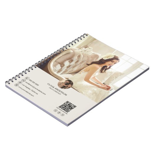 Berufliches Geschäft Notizblock (Linke Seite)