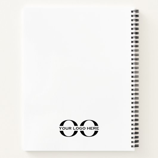 Berufliches Geschäftslogo Notizblock (Rückseite)