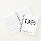 Berufliches Geschäftslogo Notizblock (Innenseite)