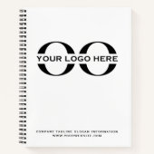 Berufliches Geschäftslogo Notizblock (Vorderseite)