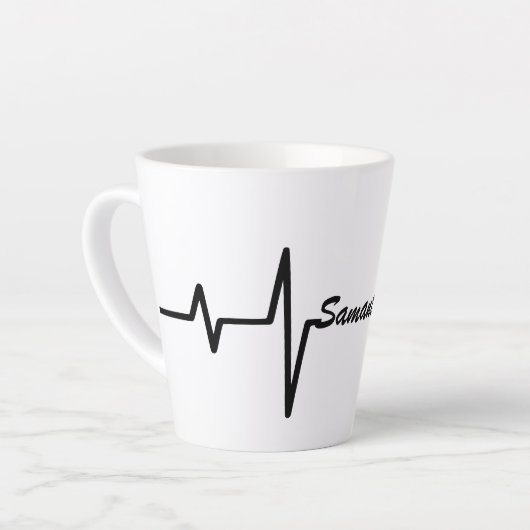 Berufliches Geschenk Latte Tasse (Linke Ecke)