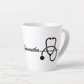 Berufliches Geschenk Latte Tasse (Rechte Ecke)