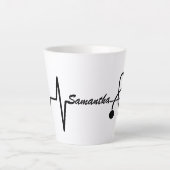 Berufliches Geschenk Latte Tasse (Vorderseite)
