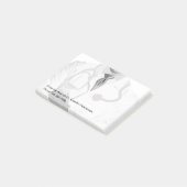 Berufliches Gesundheitsamt Post-it Klebezettel (angewinkelt)