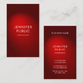 Berufliches glamouröses Design Modernes Trendsette Visitenkarte (Vorne/Hinten)