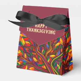 Berufliches Glücksbringer-Logo für Herbst Geschenkschachtel