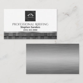 Berufliches Gold Dachschindeln Bau Bu Visitenkarte