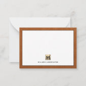 Berufliches Gold-Erstlogo Mitteilungskarte (Rückseite)