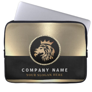 Berufliches Gold Lion Logo Laptopschutzhülle