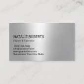 Berufliches Haus Reinigungs-Vakuum Reiniger Blau Visitenkarte (Rückseite)