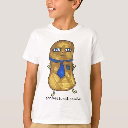 Berufliches Kartoffel T-Shirt (Vorderseite)