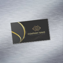 Berufliches klassisches Elegantes Schwarzes Gold