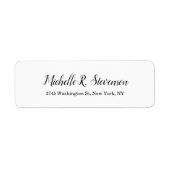 Berufliches klassisches Skript Schlicht Schwarz-we (Vorne)