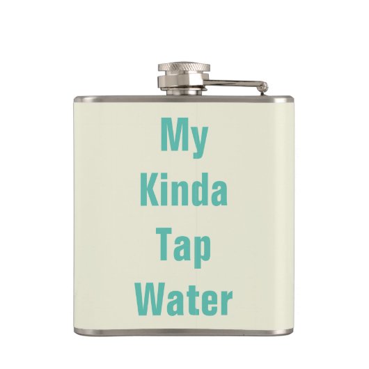 Berufliches Klempner-Iconic Flachmann (Rückseite)