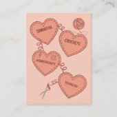 Berufliches Knethandgefertigt Visitenkarte (Vorderseite)