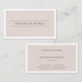 Berufliches kreatives Design Modernes, sauberes un Visitenkarte (Vorne/Hinten)