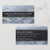 Berufliches Kühlservice - Visitenkarte (Vorne/Hinten)