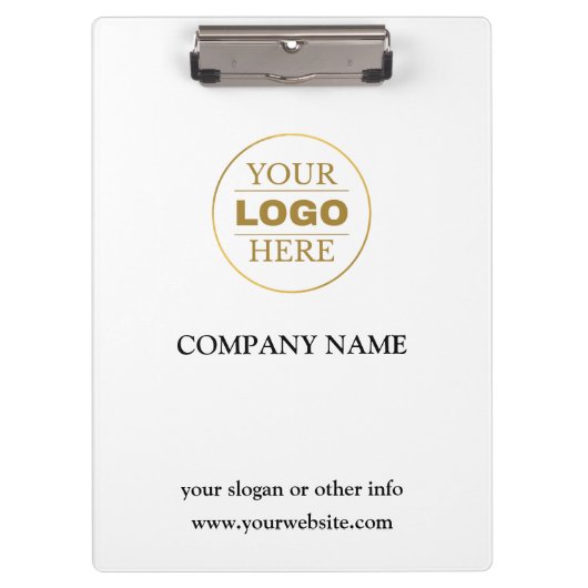 Berufliches kundenspezifisches Geschäft Klemmbrett (Vorderseite)