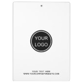 Berufliches kundenspezifisches Geschäft Klemmbrett (Rückseite)