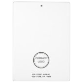 Berufliches kundenspezifisches Geschäft Klemmbrett (Rückseite)