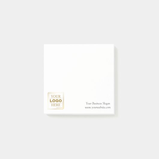 Berufliches kundenspezifisches Geschäft Post-it Klebezettel (Vorderseite)