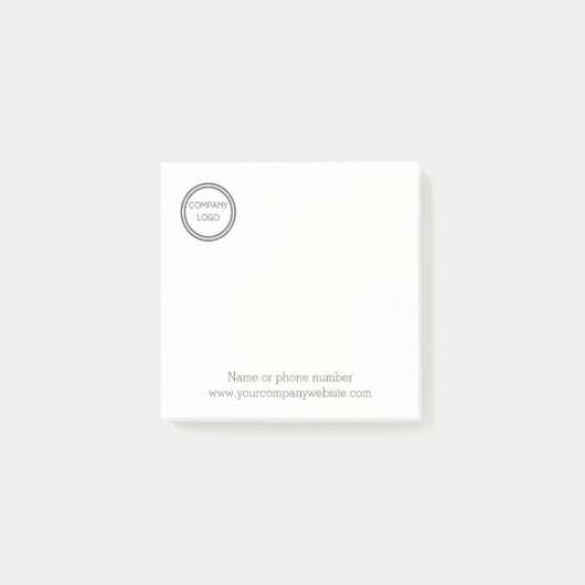 Berufliches kundenspezifisches Geschäft Post-it Klebezettel (Vorderseite)