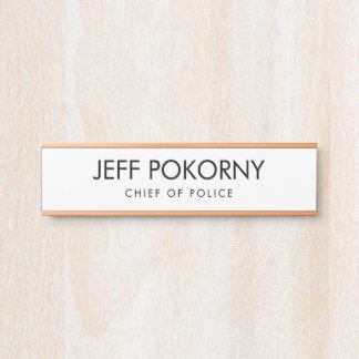 Berufliches kundenspezifisches Geschäft Türschild