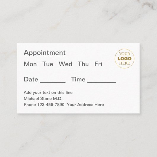 Berufliches kundenspezifisches Geschäft Visitenkarte (Vorderseite)