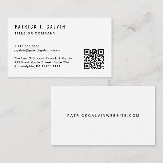 Berufliches kundenspezifisches Geschäft Visitenkarte (Vorne/Hinten)