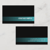 Berufliches künstlerisches Design Moderner Schlich Visitenkarte (Vorne/Hinten)