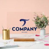 Berufliches Logo-Akryllische Beschriftung Acrylschild (Hochzeit)