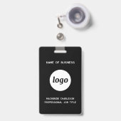 Berufliches Logo Ausweis (Vorderseite mit Ausziehbar)